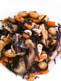 ダイズ好きのひじきの煮物-レシピのメイン写真