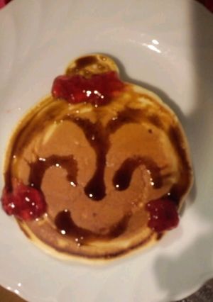 落書きホットケーキ-レシピのメイン写真