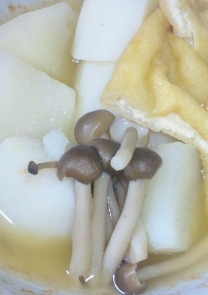 長いもと油揚げの煮物-レシピのメイン写真