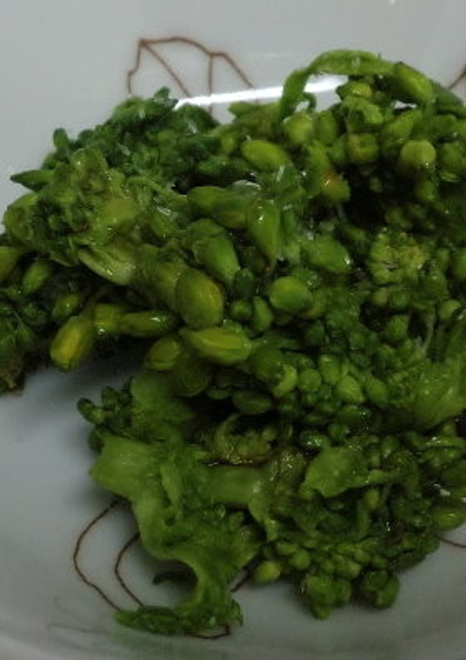 簡単・美味しい　菜の花のお漬け物-レシピのメイン写真
