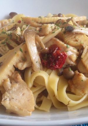 たけのこの塩こうじトマトパスタ-レシピのメイン写真