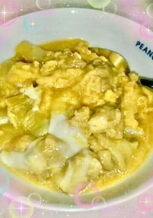 鶏と長ネギを玉子でとじてみました☆-レシピのメイン写真