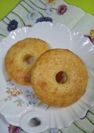 HM☆クリームチーズ焼きドーナツ-レシピのメイン写真