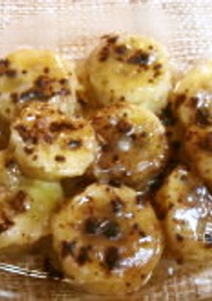 塩麹さん☆大好きスイーツ☆焼きバナナ！-レシピのメイン写真