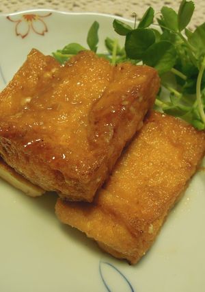簡単＆節約！厚揚げの照りマヨ焼き-レシピのメイン写真