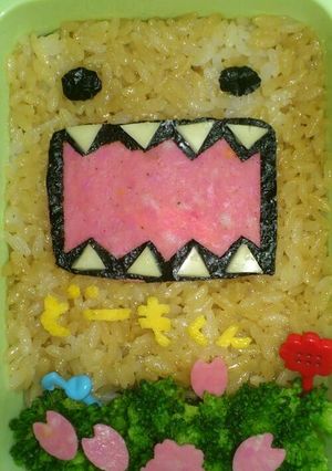キャラ弁☆どーもくん-レシピのメイン写真
