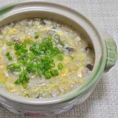 รูปของ かに缶でかに雑炊