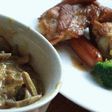 チキンのきのこカレーソース