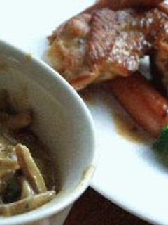 チキンのきのこカレーソース-レシピのメイン写真