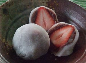 いちご大福♡白玉粉をレンジでチン♩-レシピのメイン写真