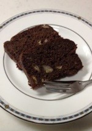 湯煎不要・簡単濃厚ＨＭバナナチョコケーキ-レシピのメイン写真