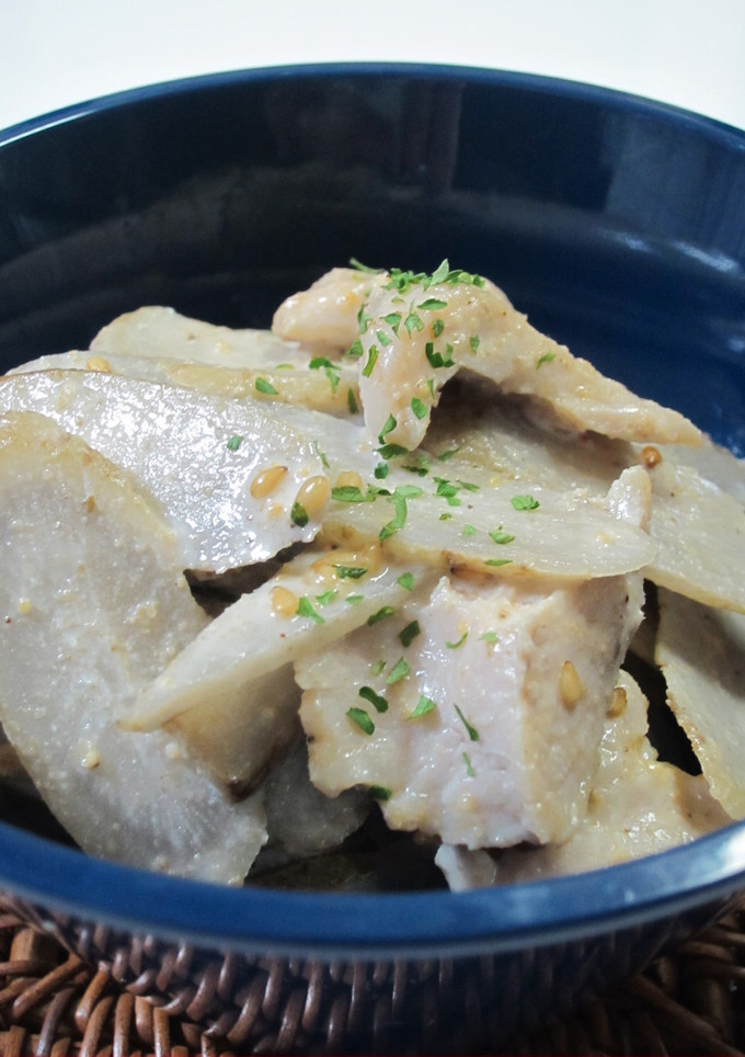 鶏とごぼうのマヨごま和え-レシピのメイン写真