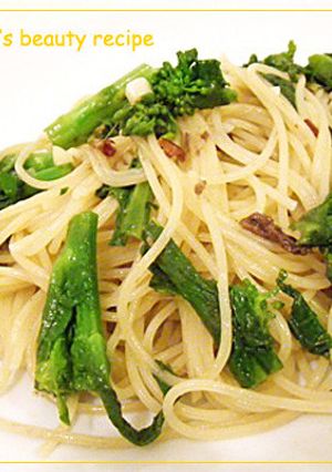 絶品です☆ 菜の花とアンチョビのパスタ-レシピのメイン写真