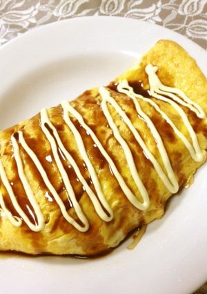 屋台気分〜♪簡単!!オムそば-レシピのメイン写真