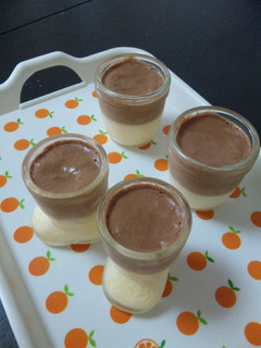 ちょこっと★ふわとろチョコムースプリン-レシピのメイン写真