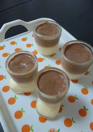 ちょこっと★ふわとろチョコムースプリン-レシピのメイン写真