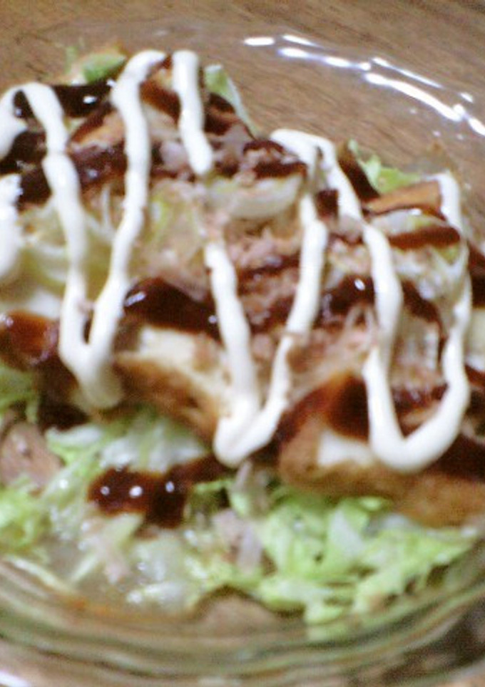 おこのみ厚揚げ✿-レシピのメイン写真
