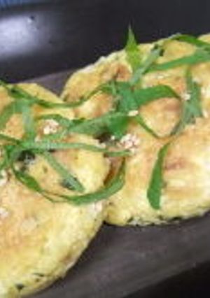 お豆腐とツナのカレーお焼き-レシピのメイン写真