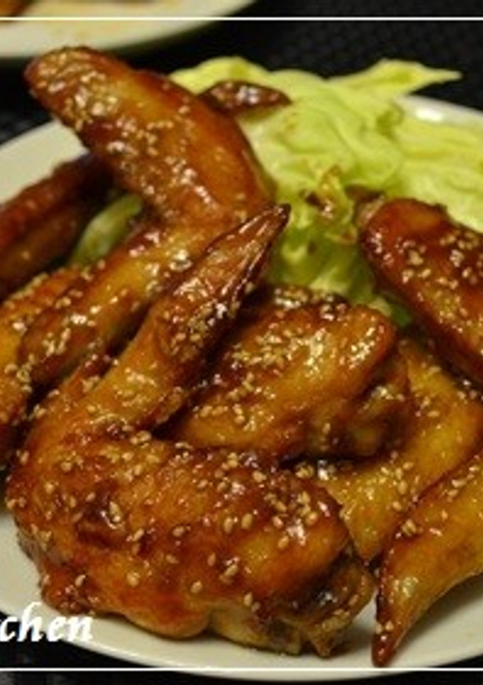名古屋風手羽先の唐揚げ-レシピのメイン写真