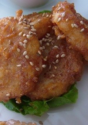 長いものピリ辛ごま酢あえ-レシピのメイン写真