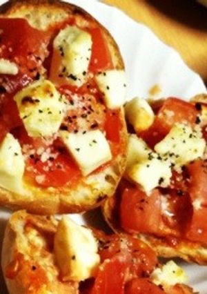 トースト.トマトver♪-レシピのメイン写真