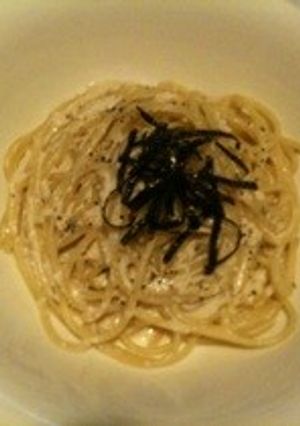 明太子クリームパスタ〜柚子胡椒風味〜-レシピのメイン写真
