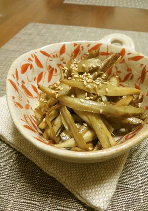 ごぼうのマヨきんぴら-レシピのメイン写真