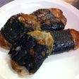 香ばしい!長芋とレンコンの磯部焼き