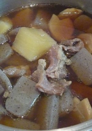 *体が温まる~牛すじの煮込み*-レシピのメイン写真