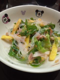 ☆レタスと春雨の中華サラダ☆-レシピのメイン写真
