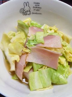 キャベツとベーコンのコンソメスープ煮-レシピのメイン写真