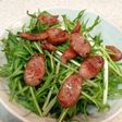 超簡単‼水菜&ウインナーのサラダ☆
