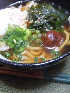 簡単さっぱり✿梅わかめうどん-レシピのメイン写真