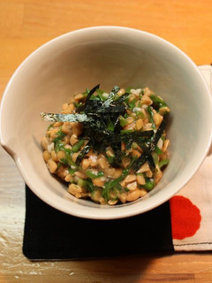 納豆に塩麹とお野菜を。-レシピのメイン写真