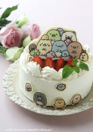 お誕生日に＊キャラチョコ＊キャラケーキ-レシピのメイン写真