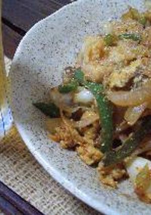 ホルモンのピリ辛野菜炒め-レシピのメイン写真