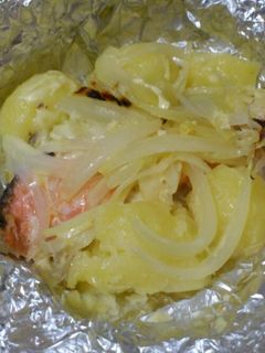 鮭とじゃがいものボイル焼き-レシピのメイン写真