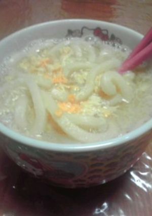 大根汁でうどん♪-レシピのメイン写真