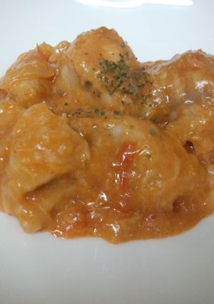 超とろとろソースの鶏肉のトマト煮-レシピのメイン写真