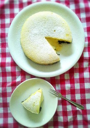 ホワイトデーに♪♪白いフォンダンショコラ-レシピのメイン写真