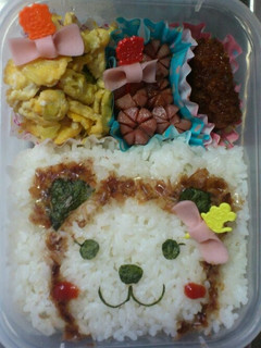 手抜き!くまちゃん弁当☆-レシピのメイン写真
