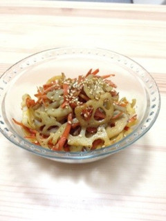 蓮根のキンピラ-レシピのメイン写真