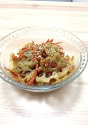 蓮根のキンピラ-レシピのメイン写真