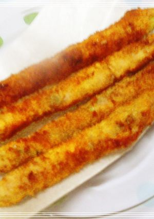 長ーい♪アスパラの肉巻きフライ-レシピのメイン写真