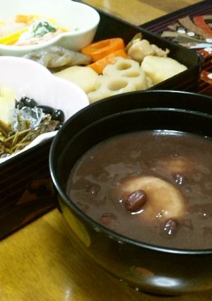 圧力鍋15分で　ぜんざい-レシピのメイン写真