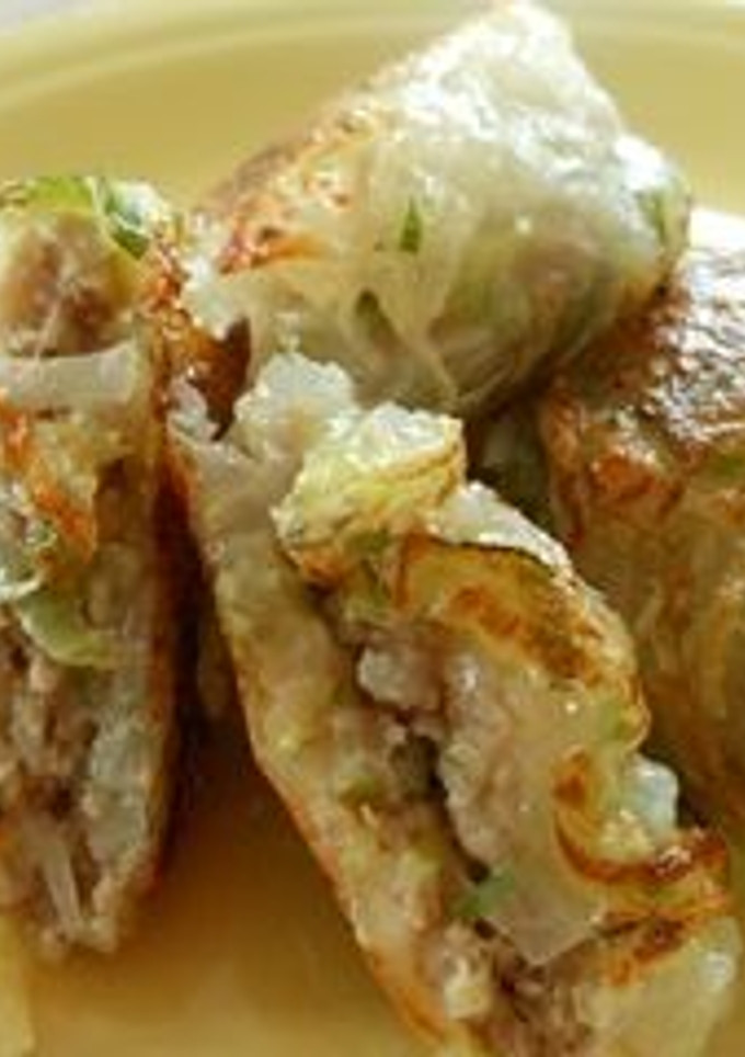 大根もちの包み焼き-レシピのメイン写真