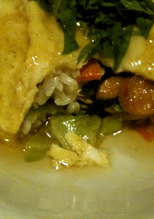 残り野菜でお手軽天津飯-レシピのメイン写真