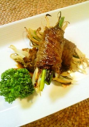 ✿焼肉のたれで♬もやしの牛肉巻き✿-レシピのメイン写真