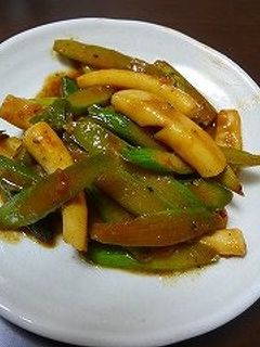 塩麹でウマッ イカとアスパラのバター炒め-レシピのメイン写真
