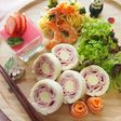 ハム&チーズのお花巻き